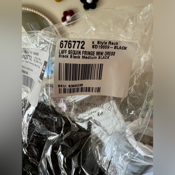 NWT - Dolls Kill Night Make Ya Shimmy Black Sequin Dress - Picture 5 of 8